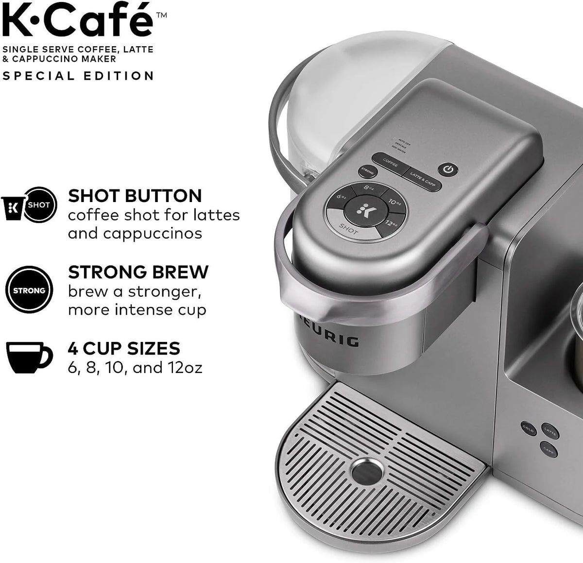 Single-Serve Coffee, Latte, and Cappuccino Maker N2433