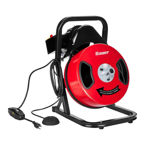 1/2 in. x 50 ft. Drain Cleaning Drum Machine Y87675