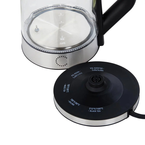 1.7 Liter 1500W Electric Glass Kettle Q72334