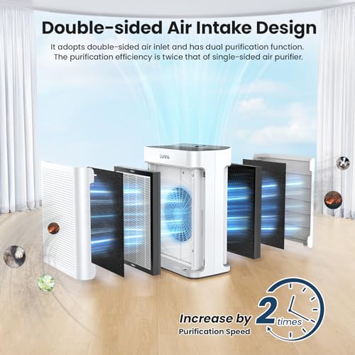 HEPA Double-Sided Air Purifier with Washable Filter Y6022