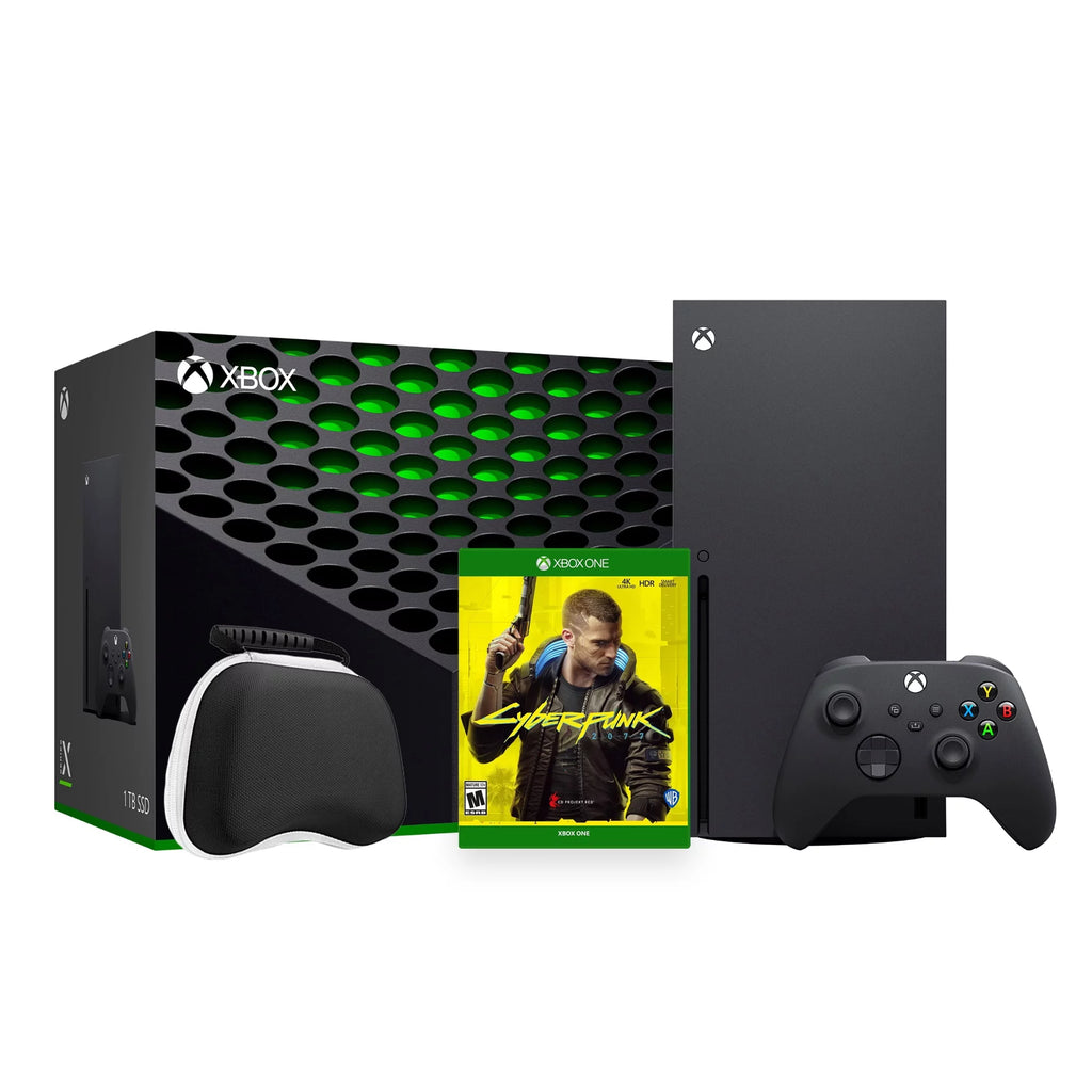 Xbox Series X 1TB SSD Black Gaming Console and Wireless Controller S43940