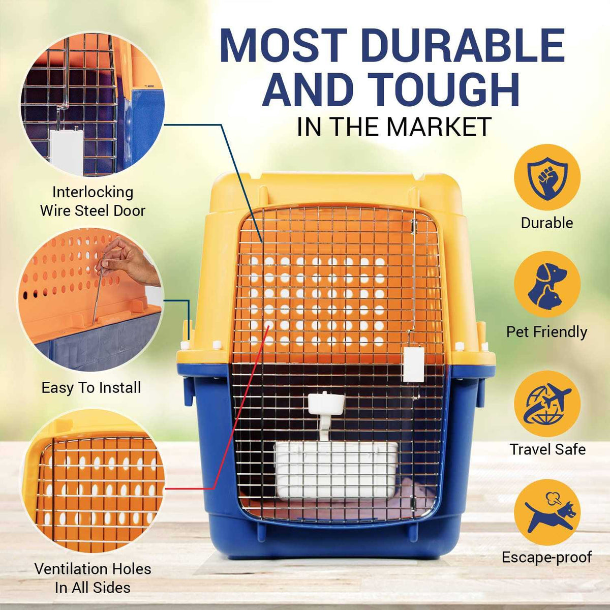 Heavy Duty Dog Cat Kennel N42026