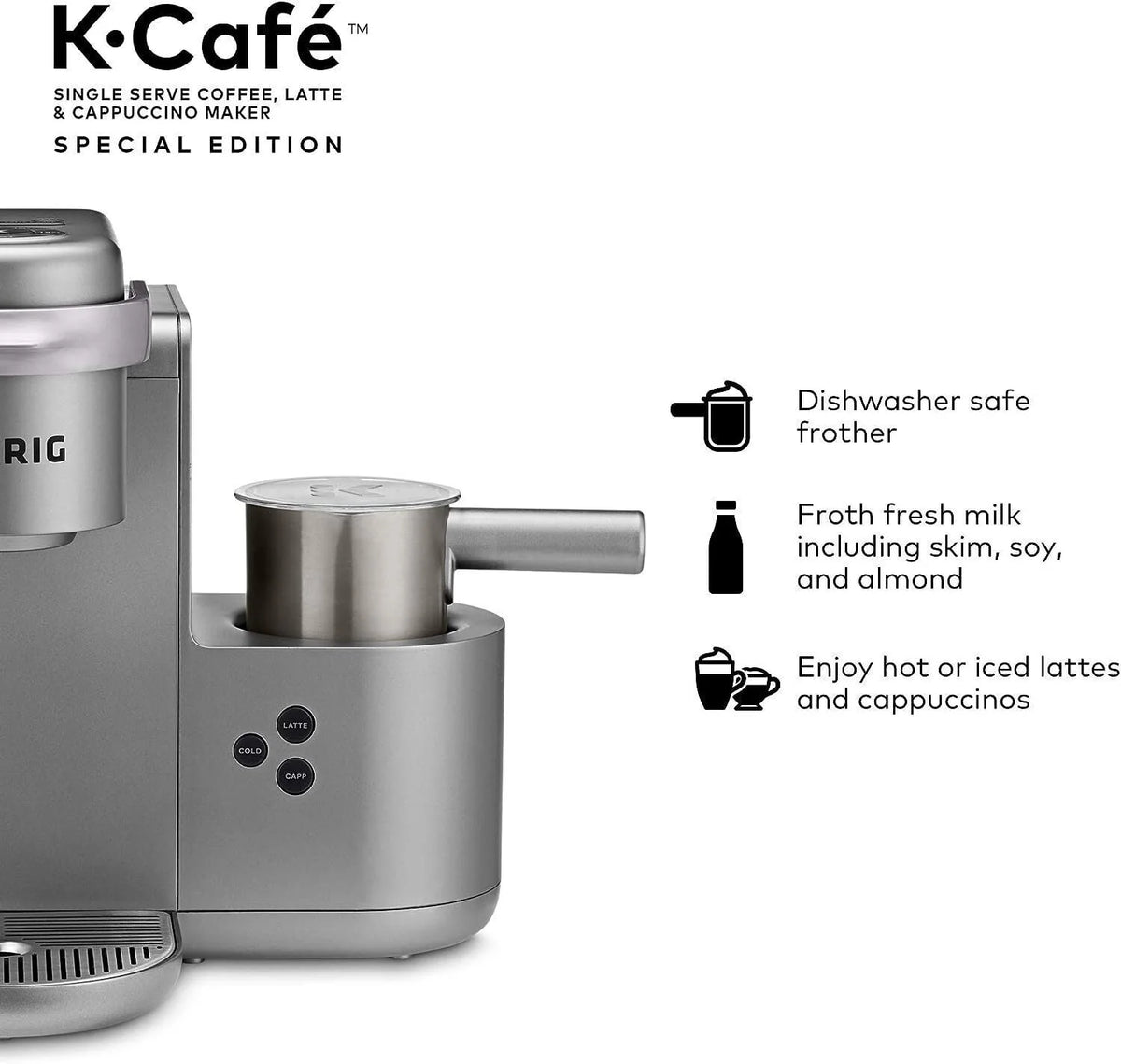 Single-Serve Coffee, Latte, and Cappuccino Maker N2433